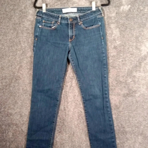 Abercrombie & Fitch Dark wash skinny leg jeans size 28 women's - Picture 2 of 10